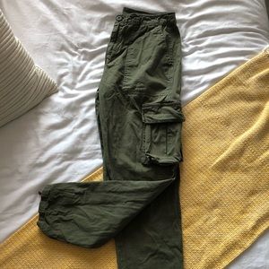Anine Bing Military Green Pants